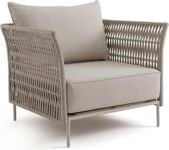AM.PM Tuinfauteuil, gevlochten singels Leandra