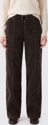 Gimaguas Pantaloni Lewis wide leg in velluto di cotone a coste