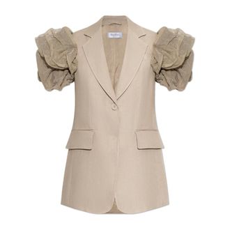 Max Mara Vests, female, Beige, Size: XS Abituro Waistcoat