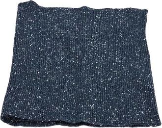 Gas Luxe Blend Sjaal - Dames - Wintersjaals - Blauw - ONE Size - Wol - Accessoires