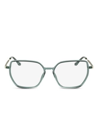Lacoste rectangular-frame glasses - Blue