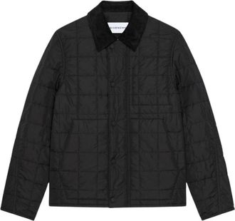 Givenchy Gewatteerd Jack - Heren - Zomerjassen - Zwart - L - Jassen