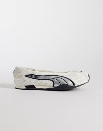 Puma H-Street - Ballerine avorio-Bianco