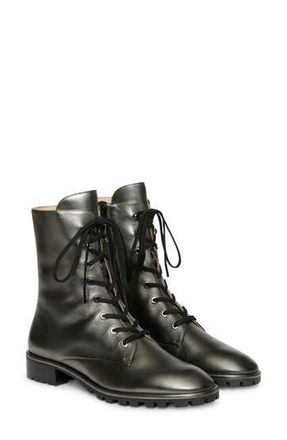 Stuart weitzman boots lace up on sale