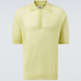 Auralee Polo in misto mohair