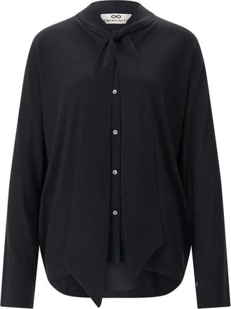 Sminfinity Shirts - Dames - Overhemden - Zwart - S - Overhemden