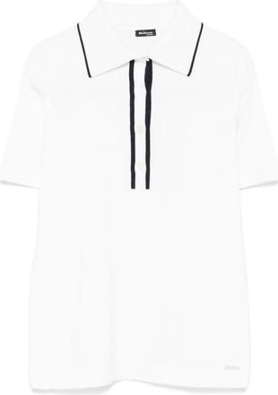 Kiton Polo in lana - Bianco