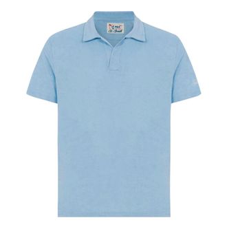MC2 Saint Barth Polo Shirts, male, Blue, Size: L Polo Jeremy