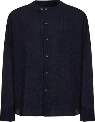 Giorgio Armani Asv cotton seersucker shirt