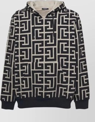 Balmain cotton hoodie
