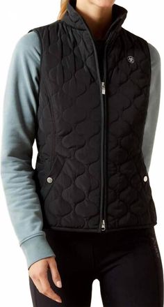 Ariat Womens Ashley 2.0 Insulated Vest In Black