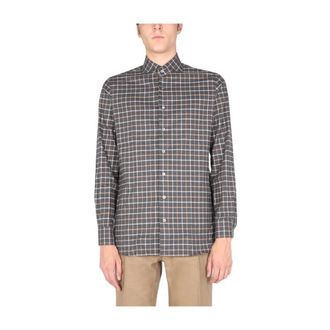Lardini ipalbo Shirt - Heren - Casual Overhemden - Veelkleurig - XL - Katoen - Overhemden