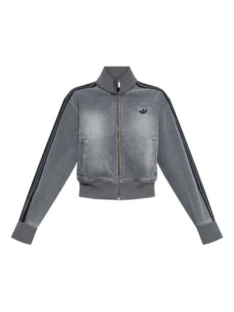 adidas Giacca 3-Stripe denim - Grigio