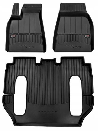 OEM Tesla X 2015-2021 Alfombras De Goma Felpudos 3d