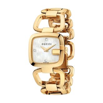 Gucci Accessoires, Dames, Geel, ONE Size, Ya 125513 Horloge