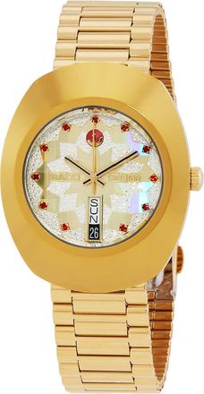 Rado Diastar Original Automatic Diamond Champagne Dial Mens Watch R12413073