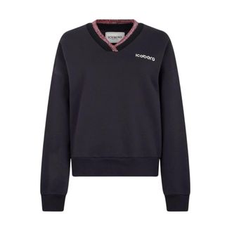 Iceberg Felpa - - Sweatshirts & Hoodies - Donna - Blu - S