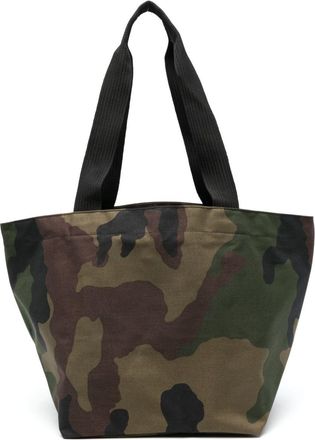 Herve Chapelier Borsa tote squadrata - Verde