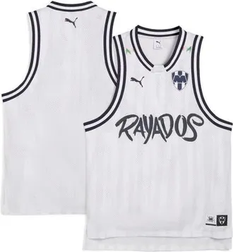Puma Mens Puma Gray CF Monterrey 2025 FIFA Club World Cup dryCELL Basketball Jersey at Nordstrom, Size Small