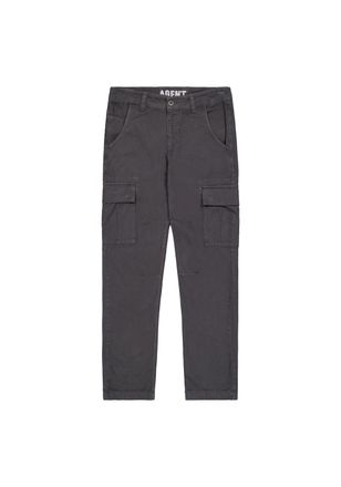 Alpha Industries Cargohose ALPHA INDUSTRIES Agent Pant, Herren, Gr. 28, Normalgr&ouml;ssen, grau (vintage grau), Obermaterial: 100% Baumwolle; Futter: 100% Baumwolle, Hosen