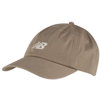 New Balance Mens 6-Panel Curved Hat - Beige