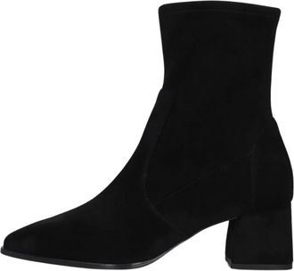 Unisa Lantos Enkellaarsjes - Dames - Schoenen - Zwart - Maat: 40 EU