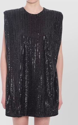 Golden Goose sequined mini dress with star detail
