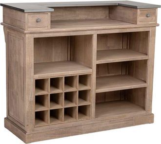 Wanderlust Deco Barra de madera marr&oacute;n 101&times;50&times;120h cm