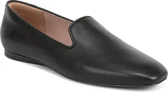 Naturalizer Charm Flat in Black Leather at Nordstrom, Size 5.5