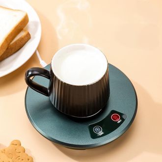 OEM Calentador De Tazas 2 En 1, Taza De Enfriamiento, Termost&aacute;tico, Calentador De Posavasos Con Calefacci&oacute;n Usb Para T&eacute; Con Leche Y Caf&eacute;