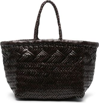 Dragon Diffusion small Triple Jump tote bag - women - Leather - One Size - Brown