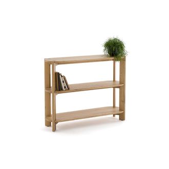 La Redoute Interieurs Console met 3 planken, massief eiken, ELMO
