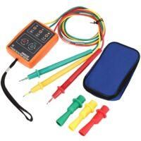 OEM Indicador De Prueba De Rotaci&oacute;n Trif&aacute;sica, Indicador De Prueba De Rotaci&oacute;n De Secuencia Trif&aacute;sica, Sm-852b 60v 600v Ca 20hz-400hz Probador De Rotaci&oacute;n