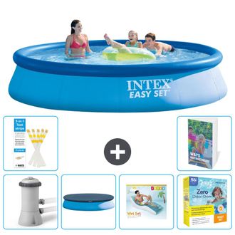 Intex Piscina Easy Set Redonda - 396x84 Cm - 7-piezas S309