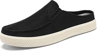 Generic Fashion Sneakers for Men Mens Air Mesh Slip On Walking Shoe Lightweight and Breathable Arch Support Road Running Athletic Trainers Non-Slip Wide Fit T