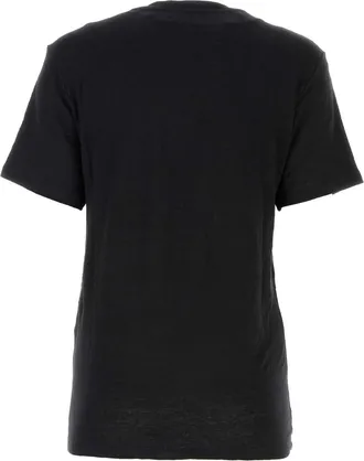 Isabel Marant Womens T-Shirt Black Lin
