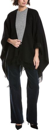Vince Double-Face Solid Cashmere Cape