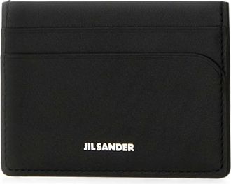 Jil Sander Altra Piccola Pelletteria Portemonnee - Heren - Portefeuilles - Zwart - ONE Size - Leer - Accessoires