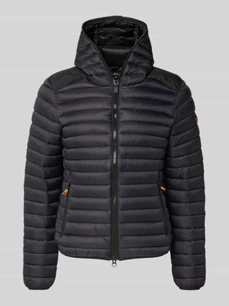 Save The Duck Steppjacke mit Zweiwege-Rei&szlig;verschluss Modell JELEP in Black, Gr&ouml;&szlig;e S