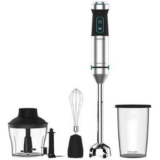 Cecotec Cecotec - Batidora De Mano Power Titanblack 1500 Xl Cream&crush. Potencia 1500 W, Cuchilla 4 Hojas Con Revestimiento Titanio, Pie Xl, Campana Antisalp