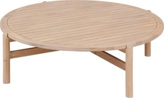 Hesperide Hesperide - Mesa De Centro Redonda De Jard&iacute;n Deona Acacia - 120 X 38 Cm - Hesp&eacute;ride