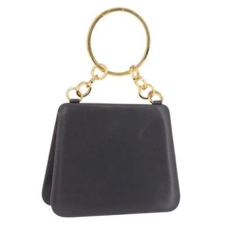 Ferragamo Pre-owned Handbag - Dames - Pre-owned - Zwart - Maat: ONE Size Leer