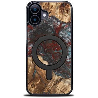 OEM Funda Bewood Unique Para Iphone 16 Plus - Planetas - Plut&oacute;n Con Magsafe