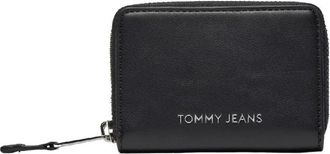 Tommy Hilfiger Stijlvolle Portemonnee & Kaarthouder Set - Dames - Portefeuilles - Zwart - ONE Size - Accessoires