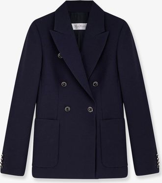 Max Mara Blazer Mxmricetta in lana vergine - MAX MARA - gender_Woman