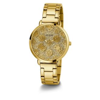 Guess Sugarplum Gw 0670L2 - Dames - Horloges - Geel - ONE Size - Accessoires