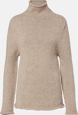 The Row Mariam cashmere turtleneck sweater