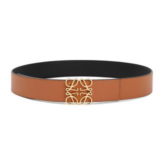 Loewe Brown Solid Reversible Belt