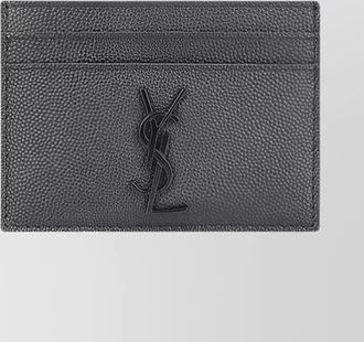 Saint Laurent leather card holder