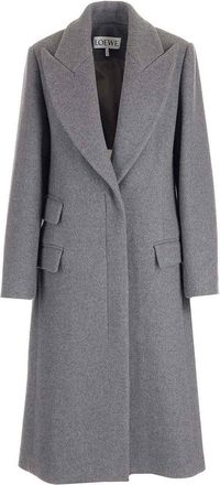 Loewe Wool And Cashmere Long Coat